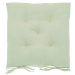 Soft Wash Pale Green Seat Pad With Ties